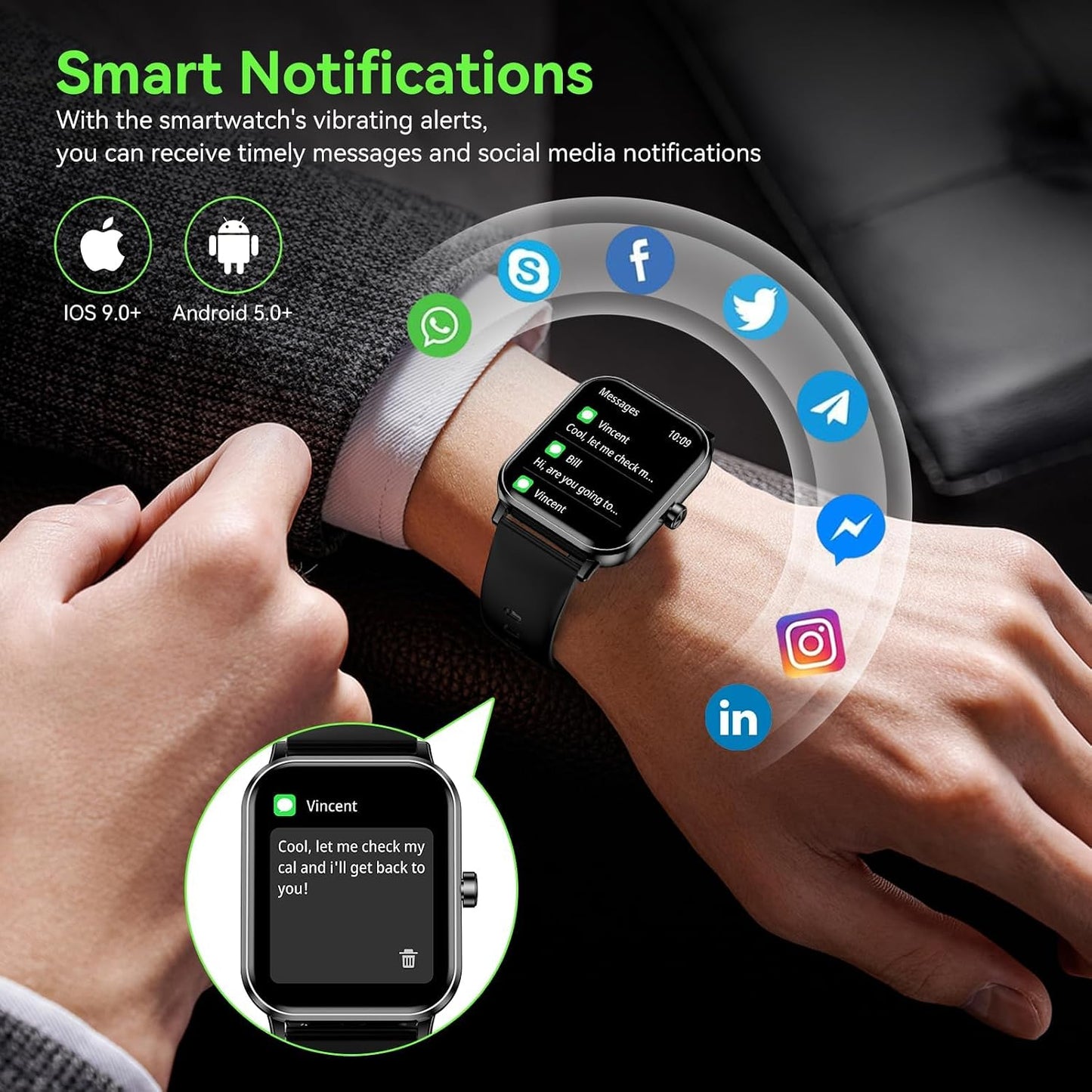 T900 Ultra Smart Watch – Bluetooth Calling & Fitness Tracker