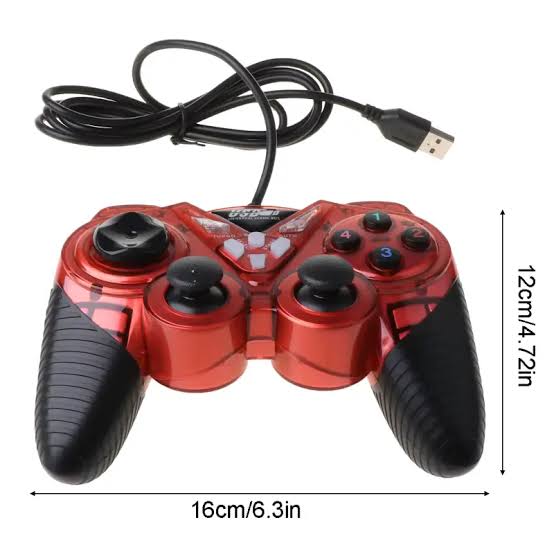 L2000 Wired Gaming Controller USB Gamepad for PC & Laptop – Ergonomic Design, Responsive Buttons