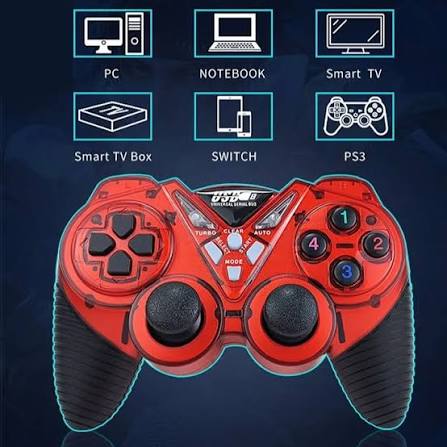 L2000 Wired Gaming Controller USB Gamepad for PC & Laptop – Ergonomic Design, Responsive Buttons